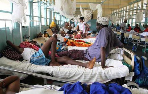 File Photo: Patients in hospital. 6 hospitalized over unknown disease (Nation)