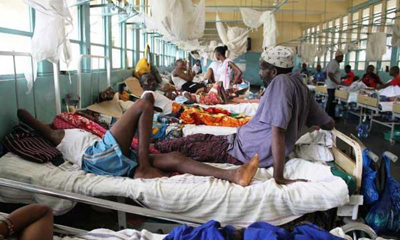 File Photo: Patients in hospital. 6 hospitalized over unknown disease (Nation)