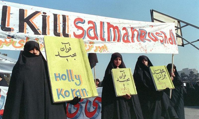 Iran's spiritual leader, the Ayatollah Ruhollah Khomeini, issued a fatwa calling for Rushdie's murder in 1989