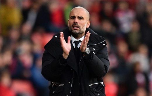 Manchester City's manager Pep Guardiola is set to end a season without a trophy for the first time as a manager