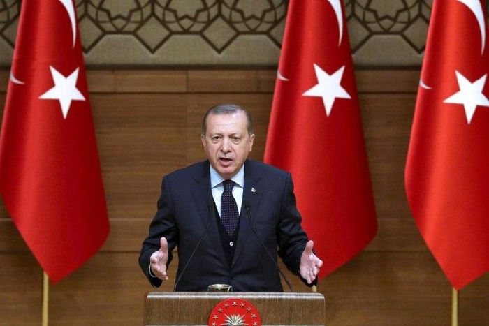 Turkish President Recep Tayyip Erdogan has repeatedly accused European countries including Germany of using "Nazi measures" -- comments that have been condemned by the bloc's leaders