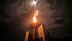 The Flame of Remembrance at the Genocide Memorial in Kigali