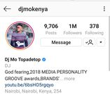 DJ Mo’s Instagram account