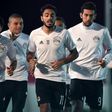 Egypt's players take part in a training session in Port-Gentil on January 22, 2017, during the 2017 Africa Cup of Nations tournament in Gabon