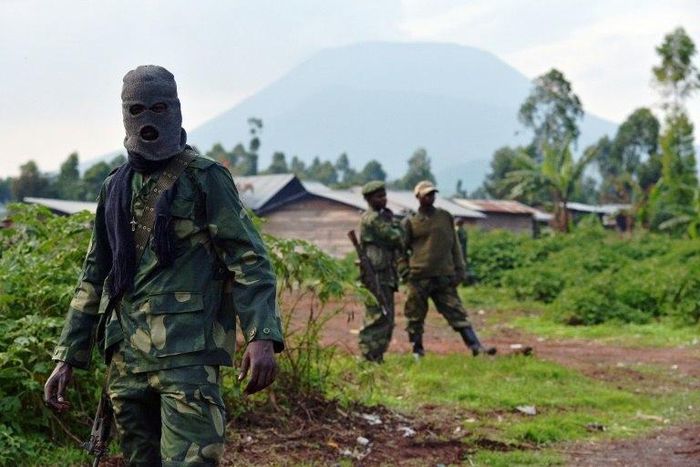 DR Congo security forces have been accused by the UN of using disproportionate force against militiamen, who are armed mainly with clubs and catapults