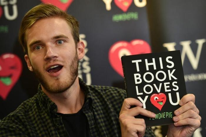 Swedish blogger PewDiePie is known for posting humorous clips and playing livestreamed video games for his nearly 90 million followers on YouTube