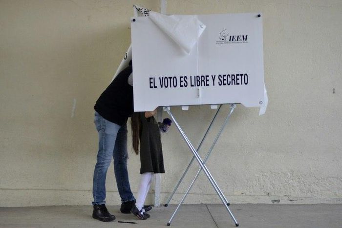 Mexicans vote in a bellwether gubernatorial election in the state of Mexico
