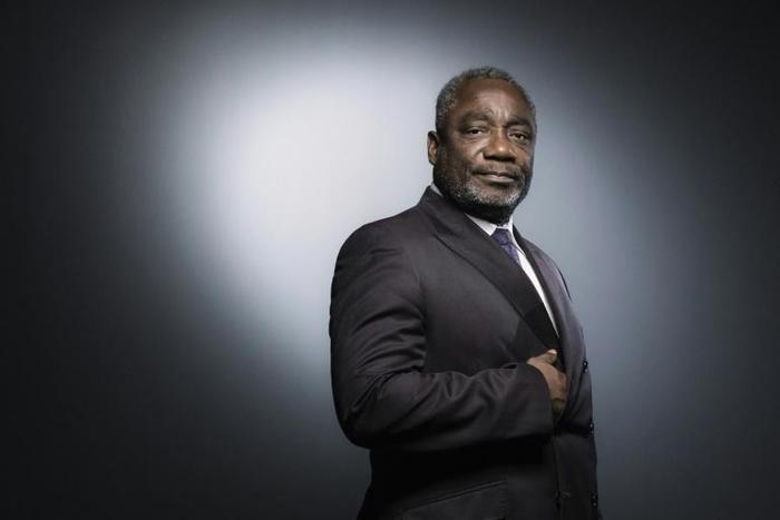 French former spy Daniel Forestier and another ex-agent were charged last year in connection with a plot to murder exiled General Ferdinand Mbaou (pictured)