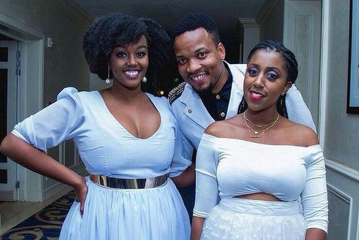 Elani representing in white