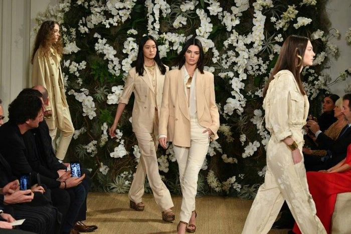 Ralph Lauren stunned guests by adorning his flagship Beaux Arts store on Madison Avenue in wall-to-wall white orchids and filling the air with birdsong