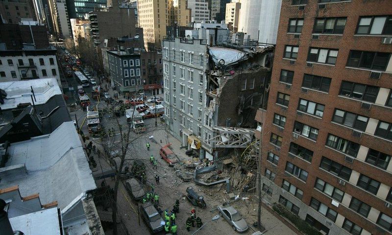 7 stories high, a 'coping stone' strikes construction worker, killing him