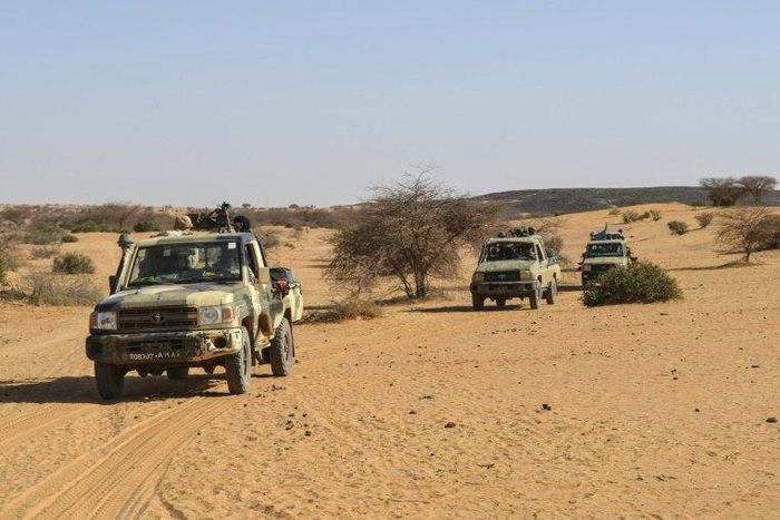 Troops on patrol in Mali where jihadists have stepped up attacks