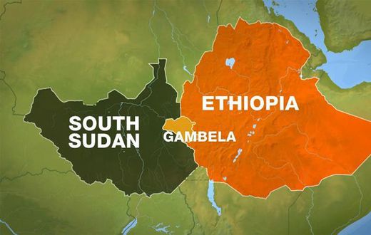 Ethiopia and South Sudan