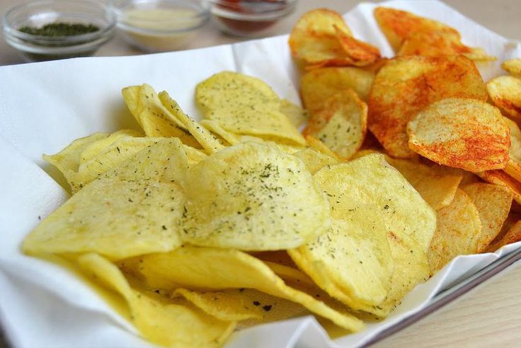 Homemade potato crisps(YouTube)