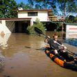 Torrential rain left much of North Maclean in southeastern Queensland under water