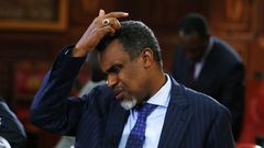 DPP Noordin Haji during a past appearance before Parliament (Twitter)