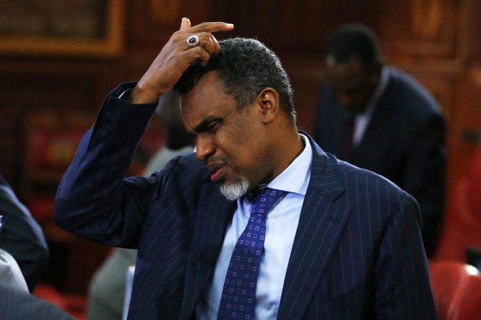 DPP Noordin Haji during a past appearance before Parliament (Twitter)