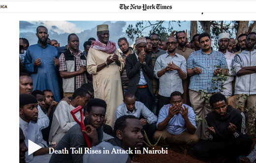 Why I stand with the New York Times in publishing photos of Dusit terror victims [Tony Mukere]