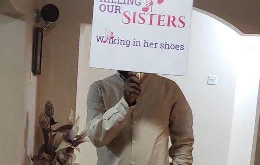 Photo posted on #Walkinginhershoes, an initiative by Kiambu Woman Representative Gathoni wa Muchomba (Twitter)