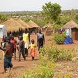 South Sudanese refugee children in the Bidibidi camp in northern Uganda