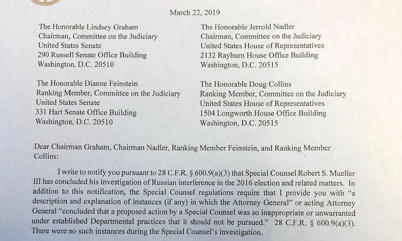 On Campaign Trail, Mueller Report Barely Comes Up
