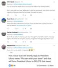 Comments after President Uhuru Kenyatta's social media accounts were hacked