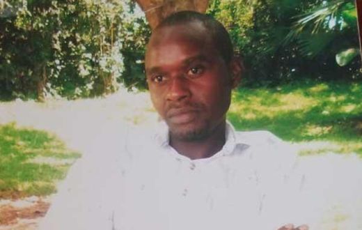 Kitui Youth leader Benjamin Muema Kinyali (Nation)