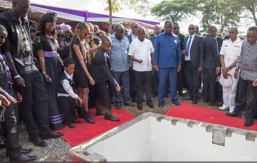 Celebrities and High profile guests who attended Bruce Odhiambo’s funeral