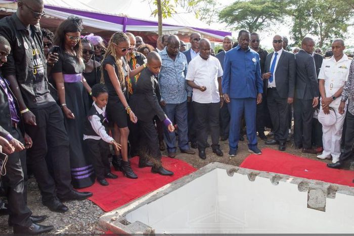Celebrities and High profile guests who attended Bruce Odhiambo’s funeral