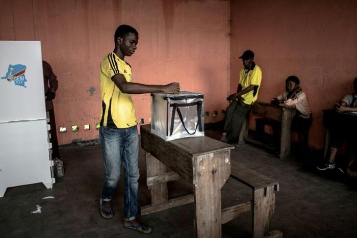 Polling in DR Congo on Sunday was relatively peaceful -- the focus has now shifted to the vote count