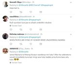 Comments shared by President Kenyatta's followers