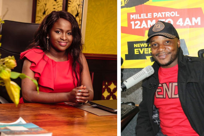 Jalang'o and Mercy Masika