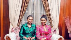 Anerlisa and Mum Tabitha Karanja (Instagram)