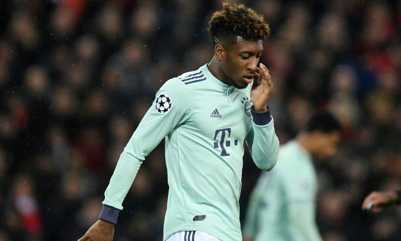 Bayern Munich's Kingsley Coman is one of those recalled to the France squad for the start of Euro 2020 qualifying
