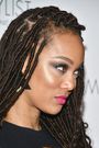 Tyra Banks shows off her faux locs