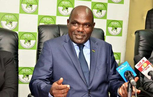 IEBC Chairman Wafula Chebukati