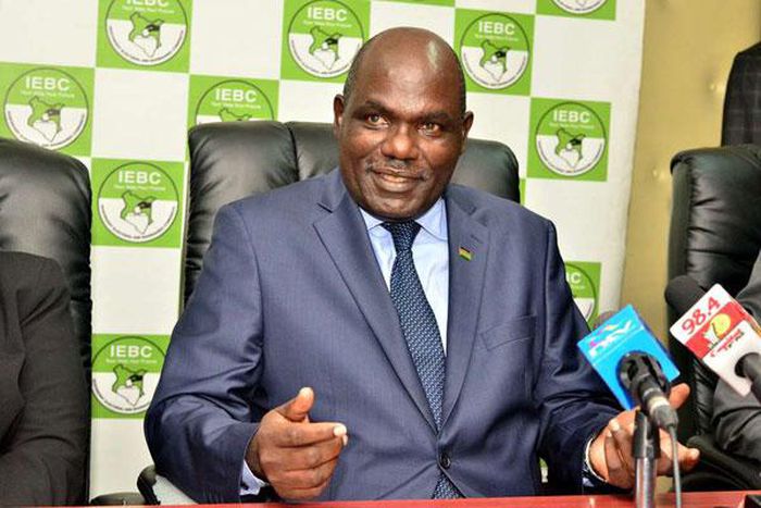 IEBC chairman Wafula Chebukati