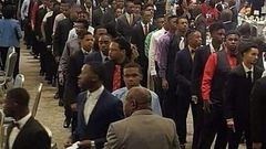 Photos from the purported Men Conference