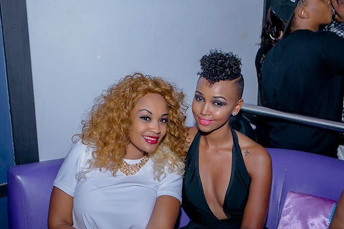 Zari and Huddah during happier times
