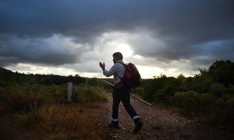 Carlos Gil takes on pilgrimages for others, especially Catholics unable because of health or too busy or lazy for the spiritual walk to the Portuguese town of Fatima