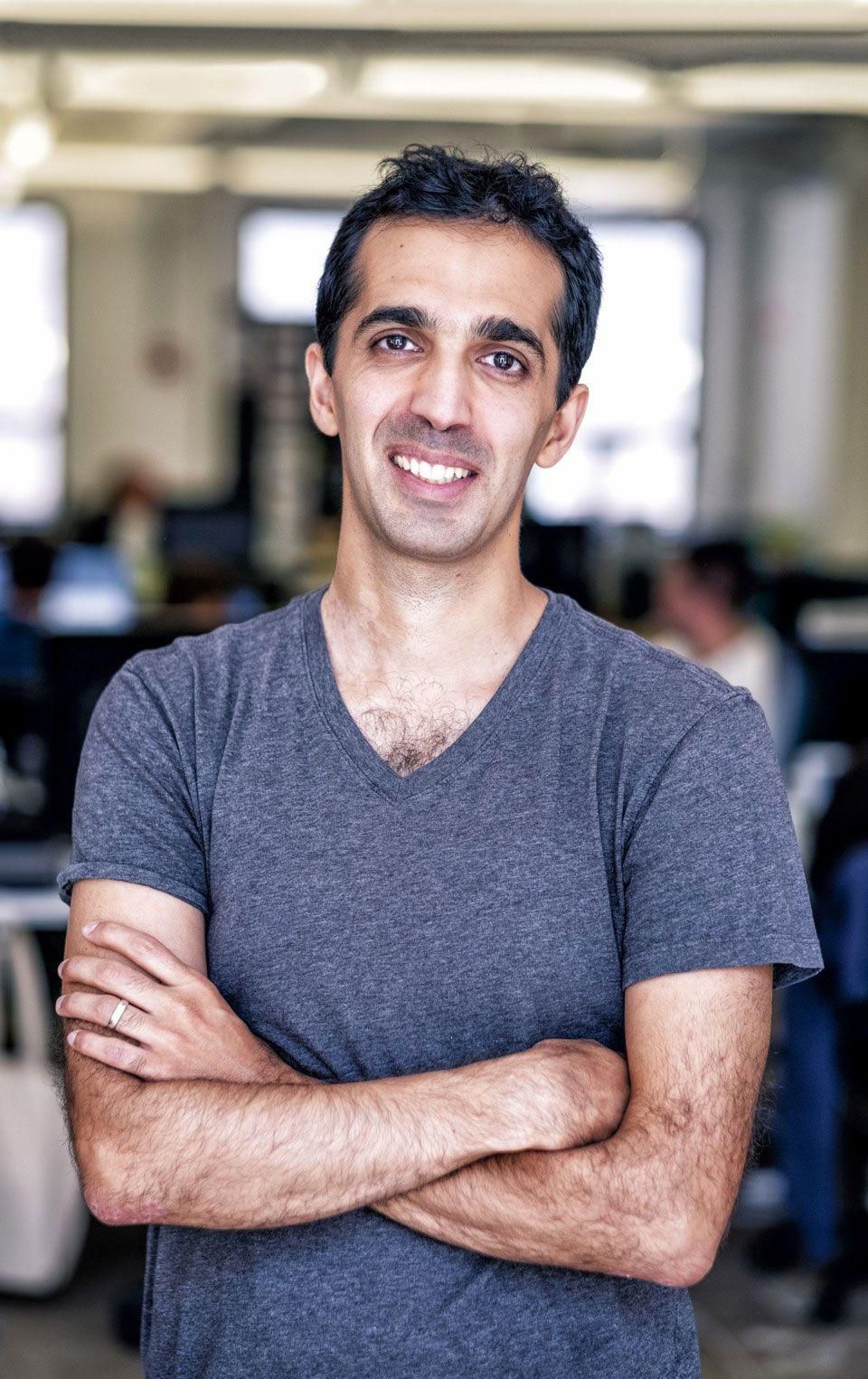 Saman Rahmanian, one of the cofounders of Roman