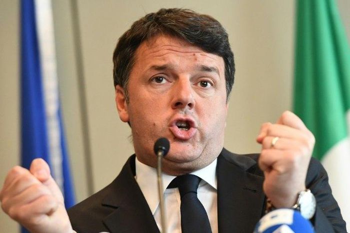 Former Italian prime minister Matteo Renzi is campaigning for leadership of his country's Democratic Party