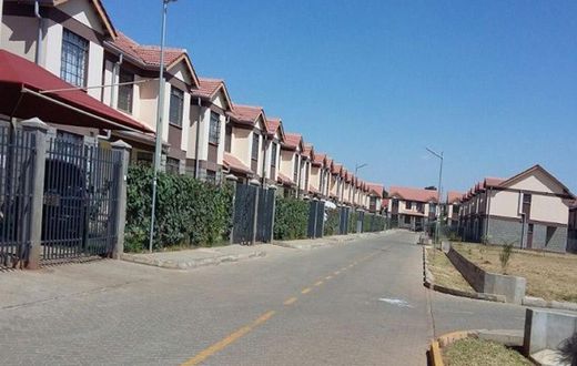 Inside one of Komarock's newest gated community