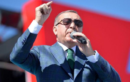 Turkish President Recep Tayyip Erdogan said IS, the PKK and also the Peoples' Protection Units (YPG), a Kurdish militia, would face enduring "very nice surprises" from the spring