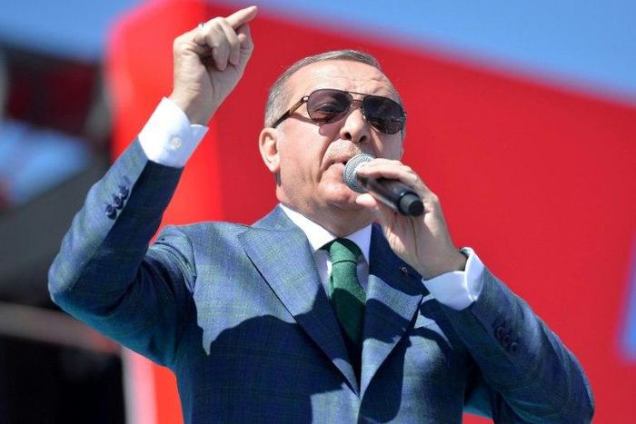 Turkish President Recep Tayyip Erdogan said IS, the PKK and also the Peoples' Protection Units (YPG), a Kurdish militia, would face enduring "very nice surprises" from the spring
