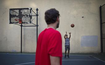 Can a Middle-Age Dad Still Perfect His Jump Shot?