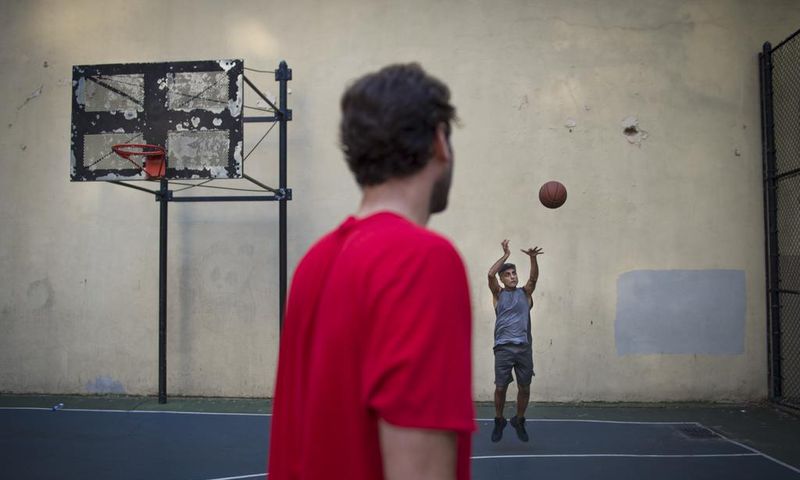 Can a Middle-Age Dad Still Perfect His Jump Shot?