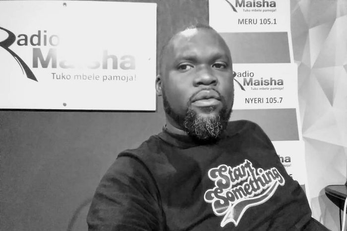 Radio Maisha Presenter Nick Odhiambo (Instagram)