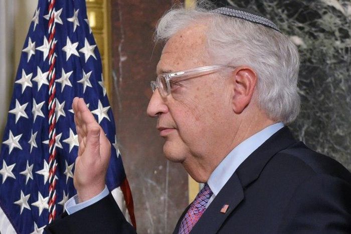 David Friedman was sworn-in as the US ambassador to Israel during a ceremony in Washington DC, on March 29