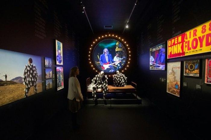 A Pink Floyd retrospective at London's Victoria and Albert Museum traces the half-century career of the famous British band